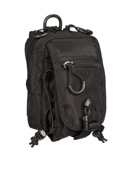 Bolsa Molle MilTec Dark Hextac Preta