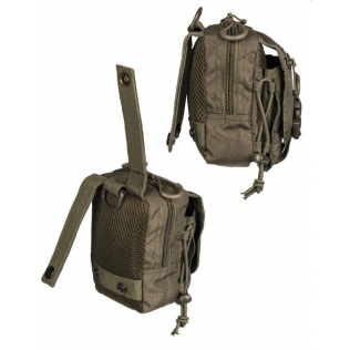 Bolsa Molle MilTec Dark Hextac Preta 2