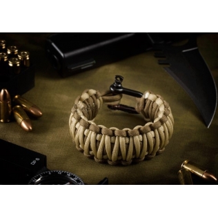 Pulseira Paracord Trooper Desert Invader Gear 2