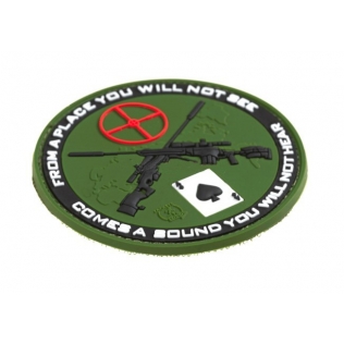 Patch de borracha 3D Sniper Forest JTG 2