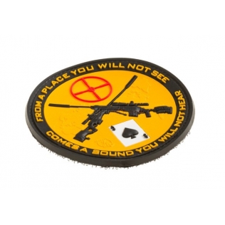Patch de borracha 3D Sniper Borracha Colorida JTG 2