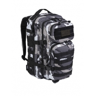 Mochila tática militar urbana MilTec US Assault LG de 36 litros com fecho de velcro.