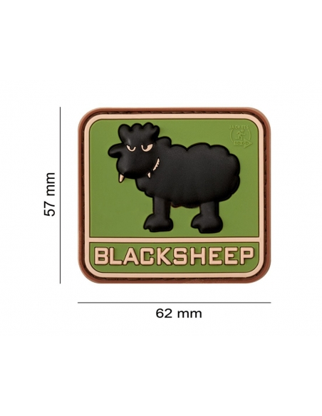 Compre o patch de borracha 3D Black Sheep Multicam JTG