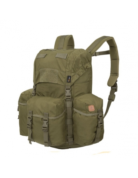 Mochila tática militar Helikon-Tex Bergen, 18 litros, verde-oliva.