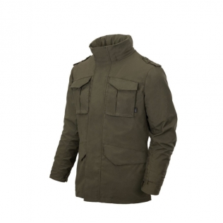 Jaqueta tática Helikon-Tex Taiga Green Covert M65