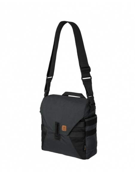 Bolsa de Ombro Tática Helikon-Text Bushcraft Haversack Cinza Sombra/Preto