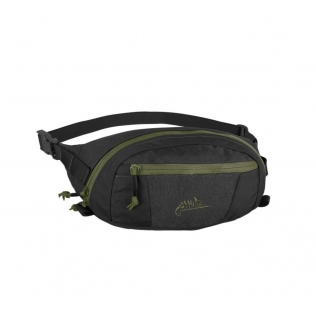 Bolsa de cintura tática Helikon-Tex Bandicoot preta/verde oliva