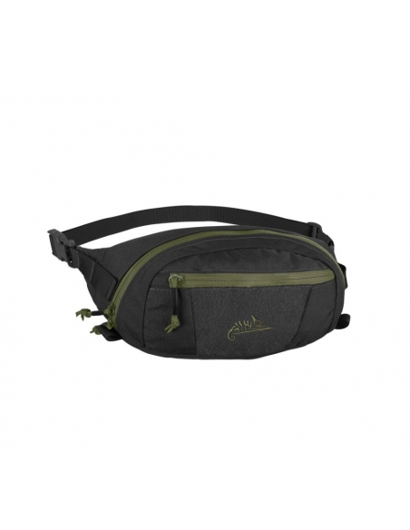 Bolsa de cintura tática Helikon-Tex Bandicoot preta/verde oliva