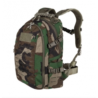 Mochila tática militar Direct Action Dust MK II de 20 litros, camuflagem Woodland.