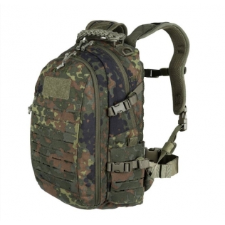 Mochila tática militar Direct Action Dust MK II, 20 litros, camuflagem Flecktarn.