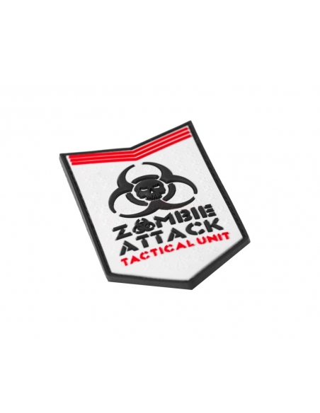 Compre o patch de borracha 3D Ataque Zumbi Branco JTG