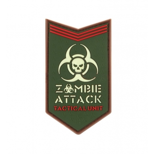 Patch de borracha 3D Zombie Attack Multicam JTG