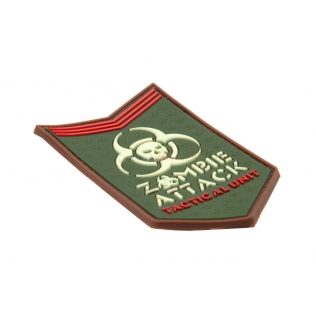 Patch de borracha 3D Zombie Attack Multicam JTG 2