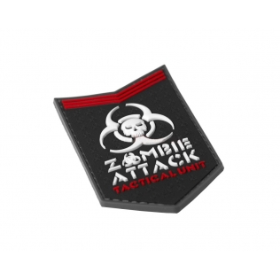 Patch de borracha 3D para ataque de zumbis JTG 2