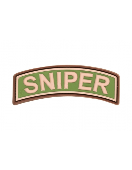 Patch de borracha 3D Sniper Tab Multicam JTG