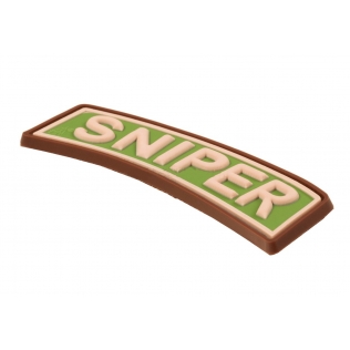 Patch de borracha 3D Sniper Tab Multicam JTG 2
