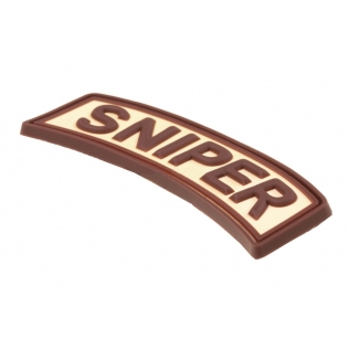 Patch 3D Sniper Tab Rubber Desert JTG 2