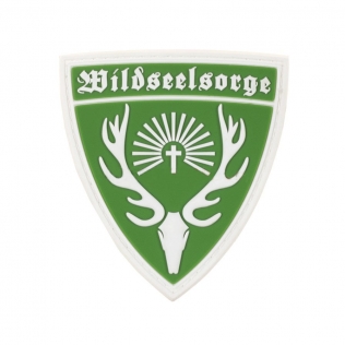 Patch de borracha 3D Wildseelsorge Cor de borracha JTG