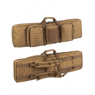 Estojo tático duplo MilTec Coyote para 2 rifles