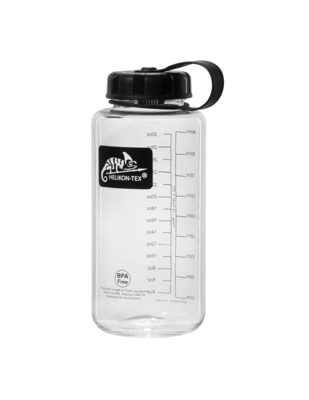 Garrafa transparente Helikon-Tex Outdoor Tritan de 1 litro