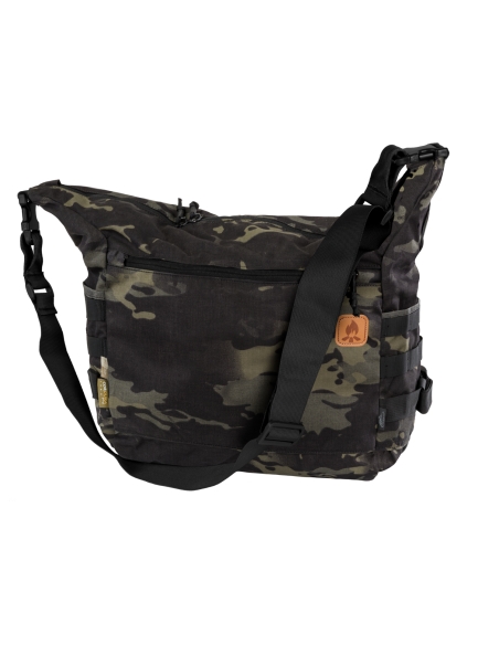 Bolsa de ombro tática Helikon-Tex Bushcraft Satchel MultiCam preta