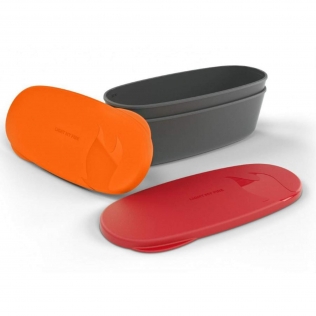 SnapBoxoval Light My Fire Laranja e Vermelho