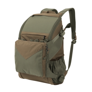 Mochila Tática Militar Helikon-Tex , Bolsa de Emergência, 25 Litros, Verde Adaptável e Coyote