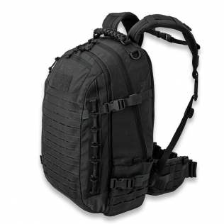 Mochila Tática Militar Preta Direct Action Dragon Egg Ampliada de 30 Litros