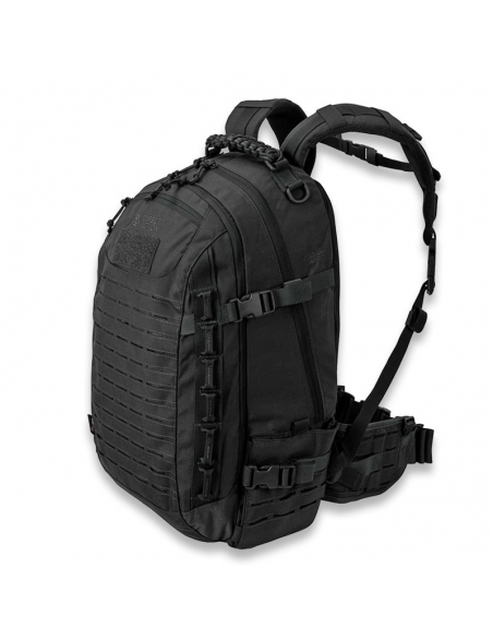 Mochila Tática Militar Preta Direct Action Dragon Egg Ampliada de 30 Litros