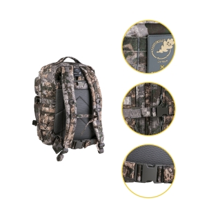 Mochila tática militar MilTec US Assault Phantomleaf Wasp I Z1B de 36 litros com fecho frontal em velcro. 2