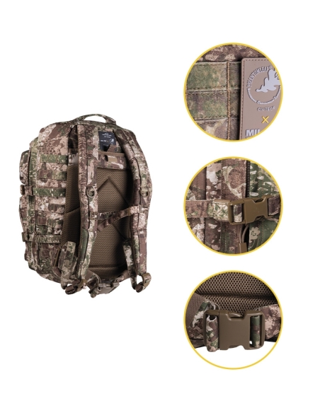 Compre a mochila tática militar MilTec US Assault Phantomleaf Wasp I Z2 de 36 litros com velcro.