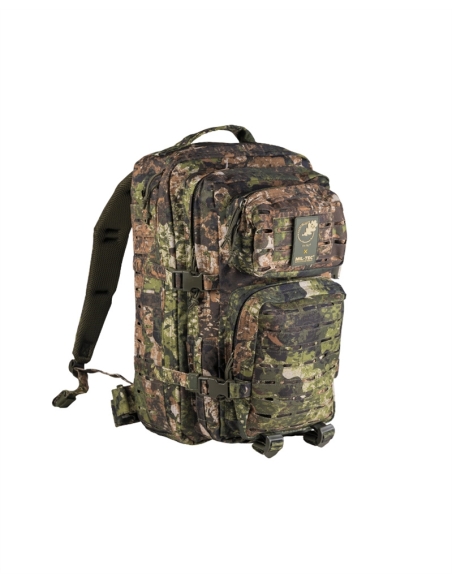 Mochila tática militar MilTec US Assault LG 36 Litros Laser Cut Phantomleaf Wasp I Z3A