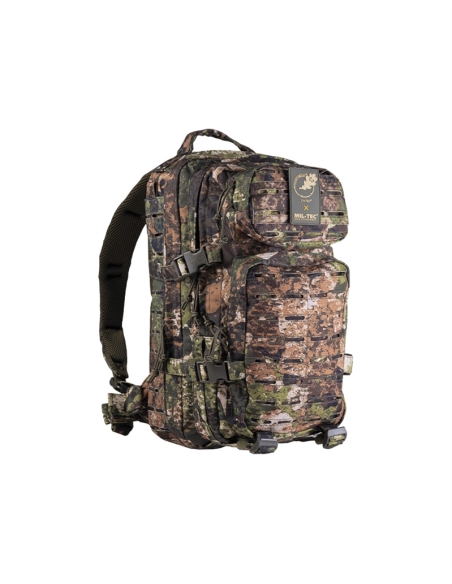 Mochila tática militar MilTec US Assault SM 20 Litros Laser Cut Phantomleaf Wasp I Z3A