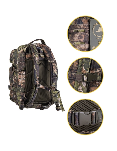 Compre a mochila tática militar MilTec Assault SM 20 Litros Laser Cut Phantomleaf Wasp I Z3A.
