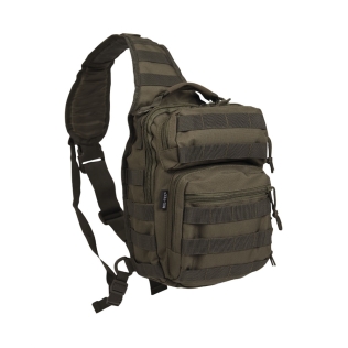 Bolsa de ombro MilTec One Strap Assault SM verde