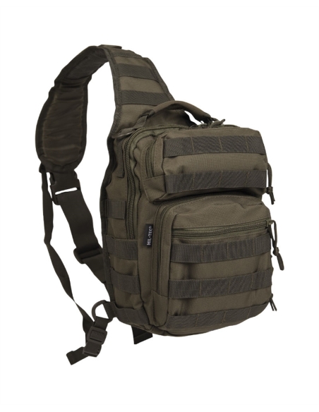 Bolsa de ombro MilTec One Strap Assault SM verde