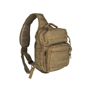 Bolsa de ombro tática MilTec One Strap Assault SM Coyote