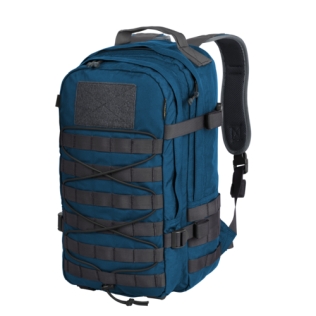 Mochila tática militar Helikon-Tex Raccoon MK2 de 20 litros, azul meia-noite.