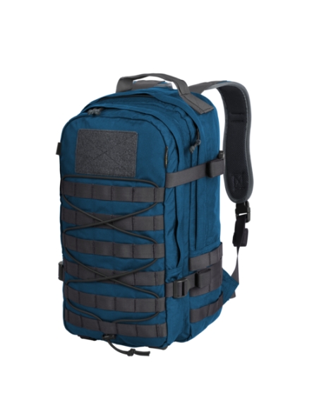 Mochila tática militar Helikon-Tex Raccoon MK2 de 20 litros, azul meia-noite.