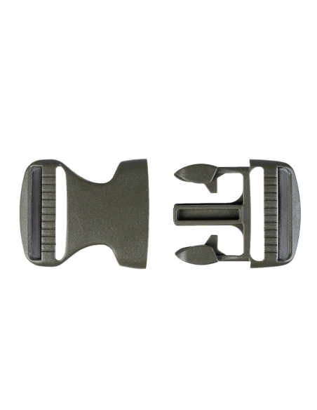 Compre a fivela tática MilTec de 38 mm na cor verde-oliva.