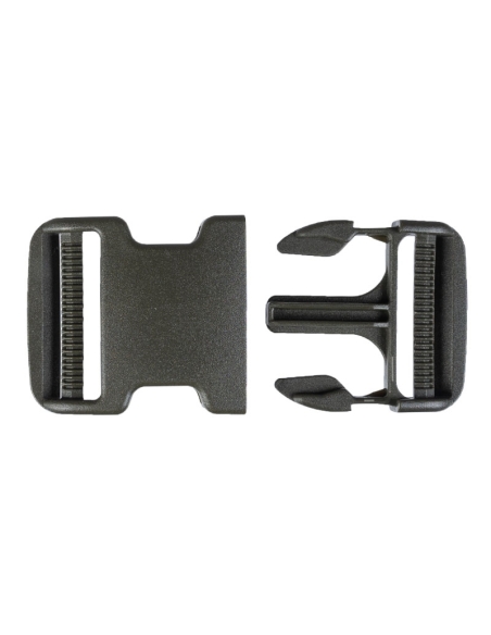Compre a fivela tática MilTec de 50 mm na cor verde-oliva.