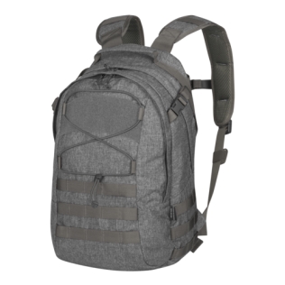 Mochila tática militar Helikon-Tex EDC de 21 litros, cinza mesclado.