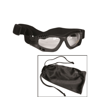 Óculos de proteção MilTec Commando Air Pro pretos
