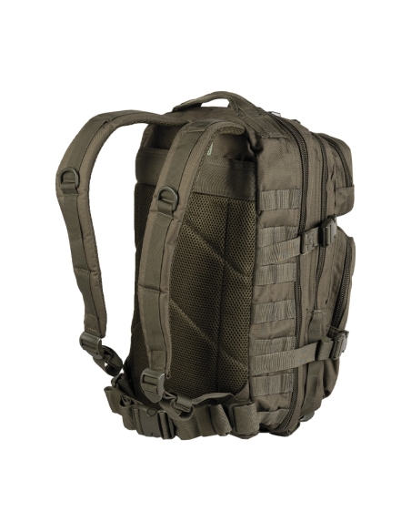 Compre a mochila tática militar MilTec verde de 20 litros com fecho de velcro.