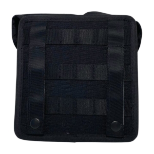 Coldre Tacgear preto para dois carregadores com sistema Molle 2
