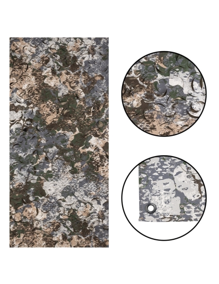 Compre a rede de camuflagem MilTec cortada a laser, 1,5 x 3 m, modelo Wasp I Z1B.