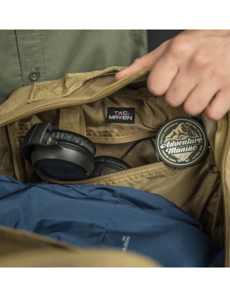 Mochila Tática Militar Grande PENTAGON Assault, 51 Litros, Interior Verde Oliva