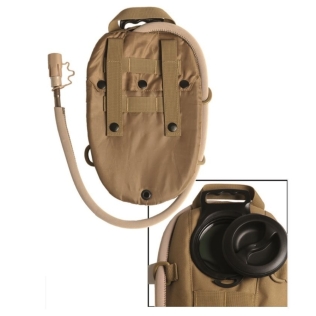 Mochila de hidratação MilTec Molle de 1 litro, cor coyote. 2