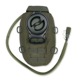 Mochila de hidratação MilTec Molle de 1 litro, verde.