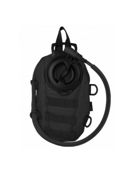 Mochila de hidratação MilTec Molle de 1 litro, preta.